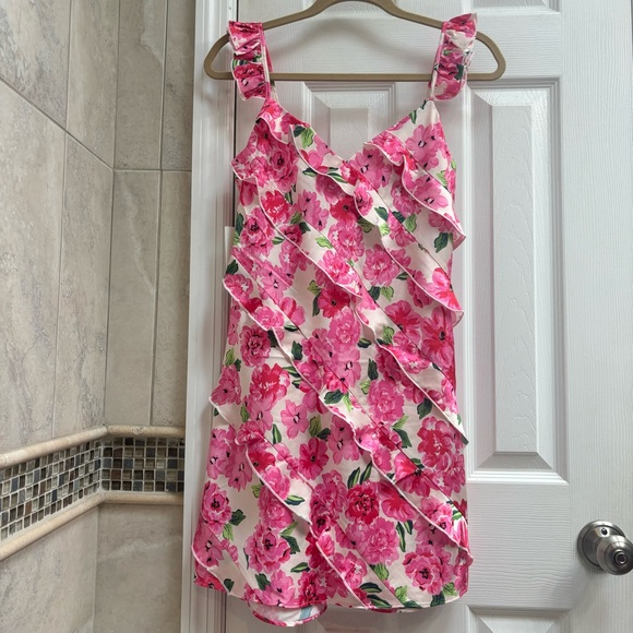 Show Me Your MuMu Rosa Ruffle Mini Dress - Picture 11 of 15